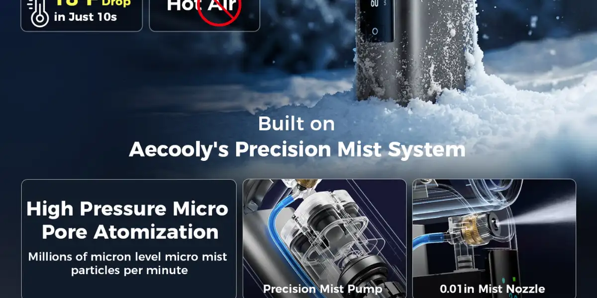 Aecooly Cold Air Ultra PM01S 7000mAh Misting Fan (3).webp
